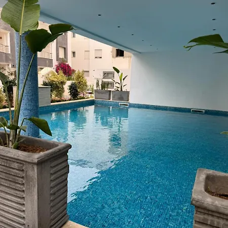 Apartmán La Cascade Hammam Al Ghazzaz Kelibia Exteriér fotografie